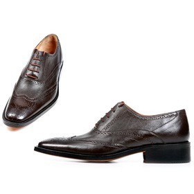 Shoes, handmade leather men's