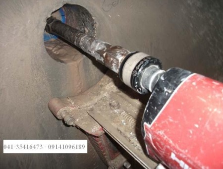 كرگیری ، برش و سوراخكاری بتن مسلح و غیر مسلح (نه تخریب)