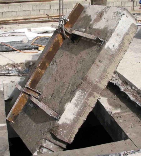 Designing, making, reinforcing and cutting concrete