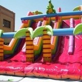 Device, inflatable amusement parks