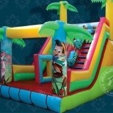 Device, inflatable amusement parks