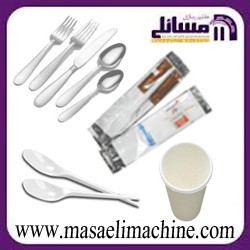 دستگاه بسته بندی قاشق و چنگال