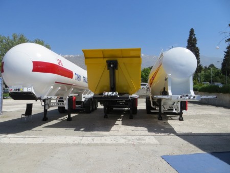 Design and construction of all types of liquid gas tankers