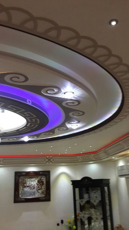 Painting, color, coloring Knauf and the building of Bandar Abbas