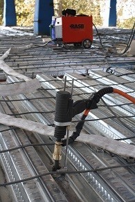 اجرای سقف عرشه فولادی