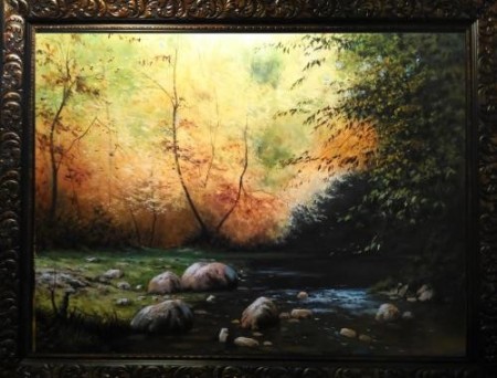 Sale boards, exquisite colors oil