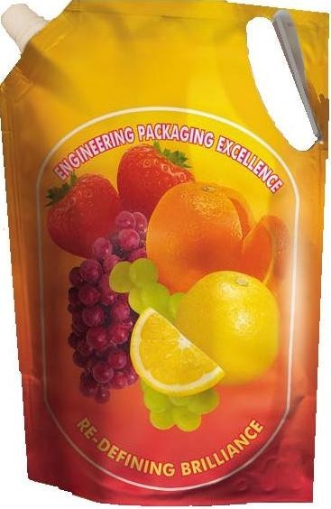 دستگاه بسته بندی آبمیوه در DOY-PACK