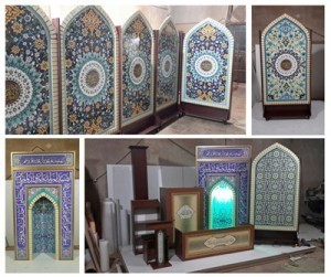 پارتیشن متحرک و پارتیشن مسجد:(پاراوان)