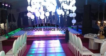 Flooring LED full color and unbreakable