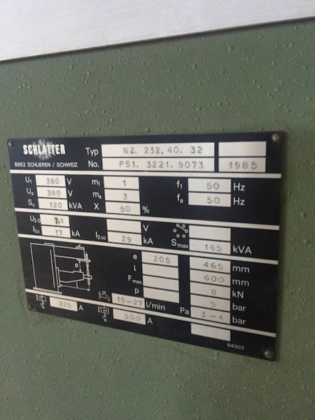 The welding seam شلاتر Switzerland