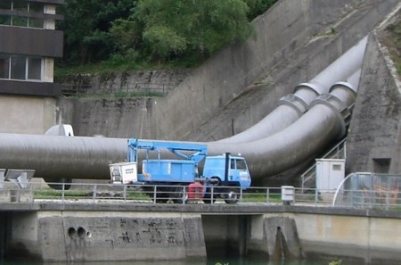 لوله های penstock سدهای پمپاژی–آبراه سد پمپاژی تجهیزات هیدرومکانیک