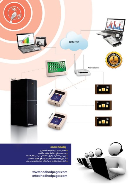 پیجر احضار گارسون