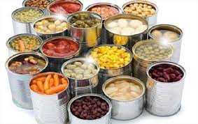 The export of canned food