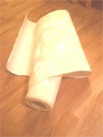 رول برچسب. سفید. طرحدار. 20 متر. متری 7000 ت