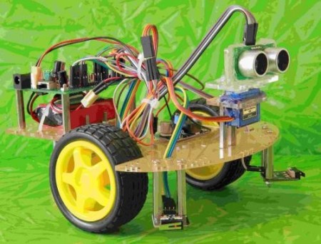 Robot obstacle detection RoboM100