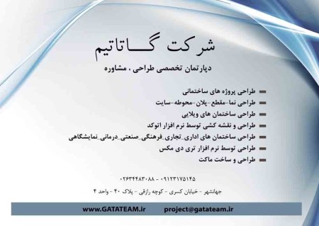 Architectural firm Gata(architectural design)