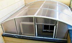 سقف پاسیو و حیاط خلوت