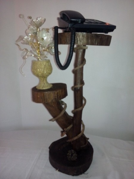 پایه چوبی روستیک