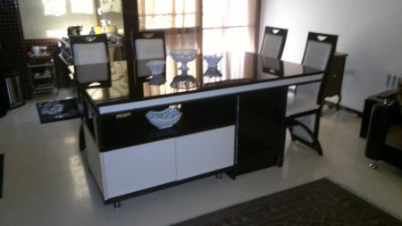 Cabinets all MDF, glass, glossy, leave