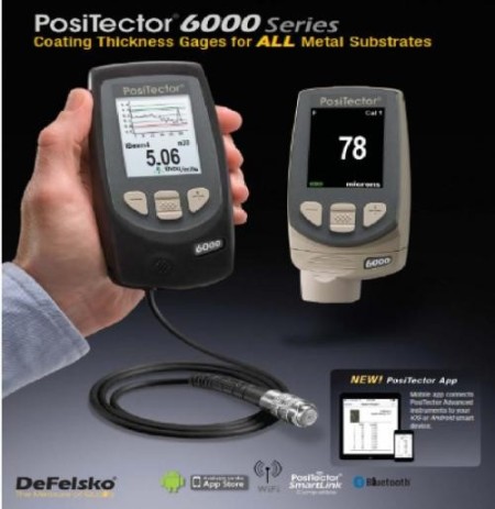 ضخامت سنج رنگ، آبکاری و پوشش با پروب های مختلف