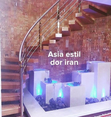 Performer and installation of stair railings, stainless steel