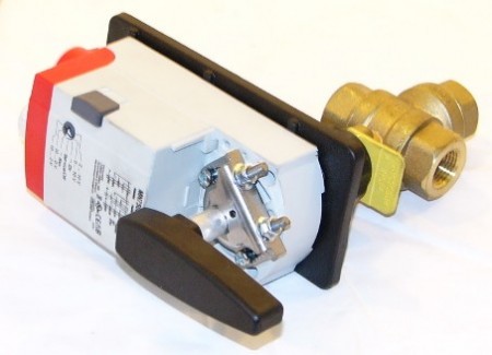 شیر برقی فن کویل