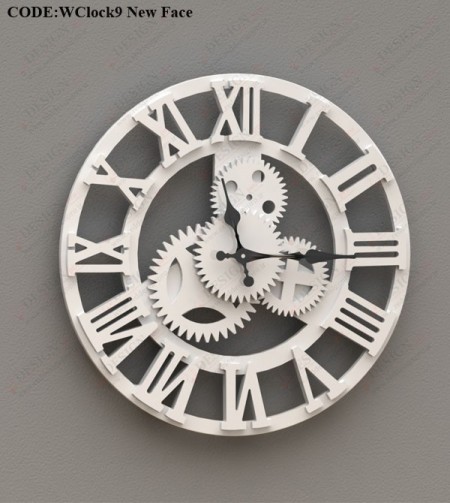 ساعت دیواری چرخ دنده