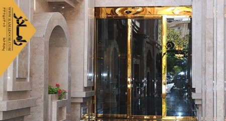 درب اتوماتیک شیشه ای رامادر