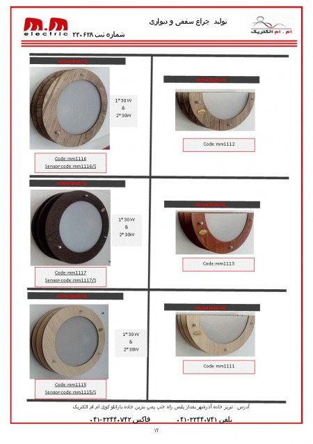 Production of lamps for use in lighting, interior and exterior