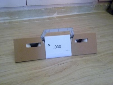 بسته بندی 5تایی تخم مرغ شرکتی و رسمی