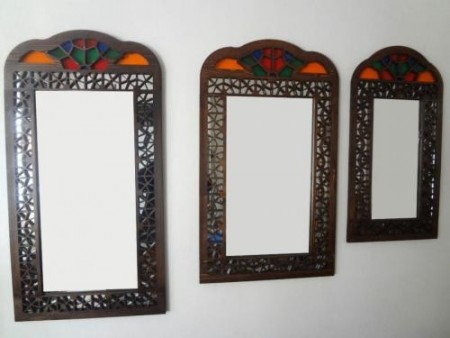 Mirrors, Windows, traditional wooden Chinese knot
