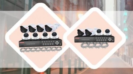 پک 4 و 8 کانال دوربین مدار بسته تحت شبکه اسپرادو