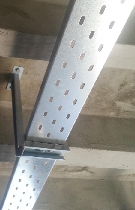Cable tray, money box, utilities, electronic, duct work, HVAC, and rail clamps