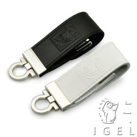 فلش مموری چرمی دکمه ای