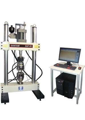 Axial fatigue testing machine with capacities from 1 ton to 300 tons (10 models)