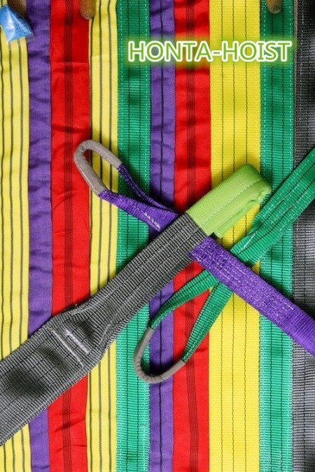 The straps carry the load