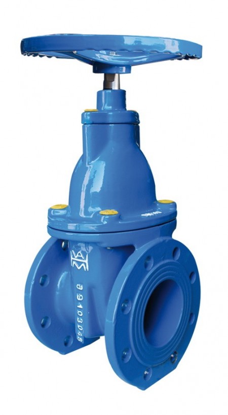 شیرکشویی فلنجدار چدن داکتیل