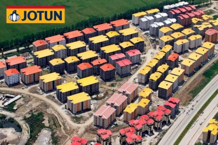 رنگ های داخلی و نمای ساختمان