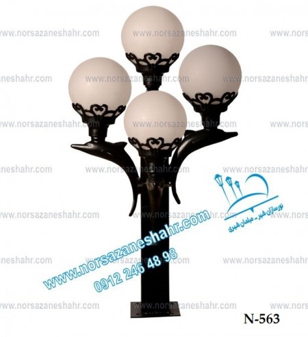 پایه چراغ خیابانی گالوانیزه