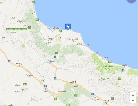 Land for sale price - the location and excellent condition directly-North(زیباکنار)