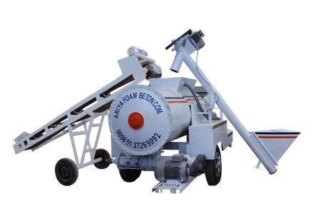 Foam concrete machine