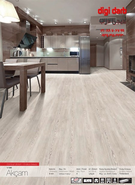 حمل، نصب و فوم رایگان برای لمینیت (پارکتهای) وارداتی ترک VARIO