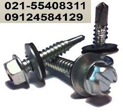 پیچ کناف و پیچ شیروانی سر مته  تایوانی