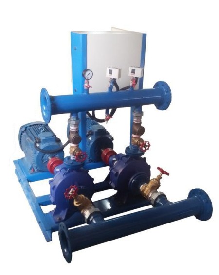 بوستر پمپ دور متغیر آبرسانی و دور ثابت آتش نشانی