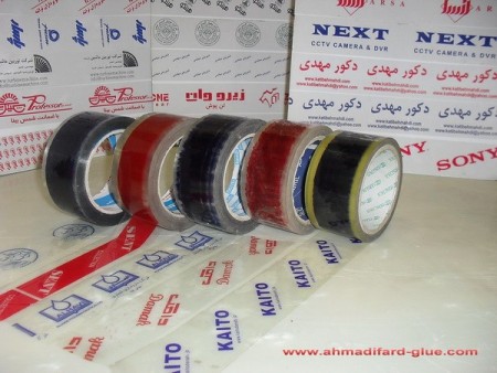 چاپ بروی نوار چسب