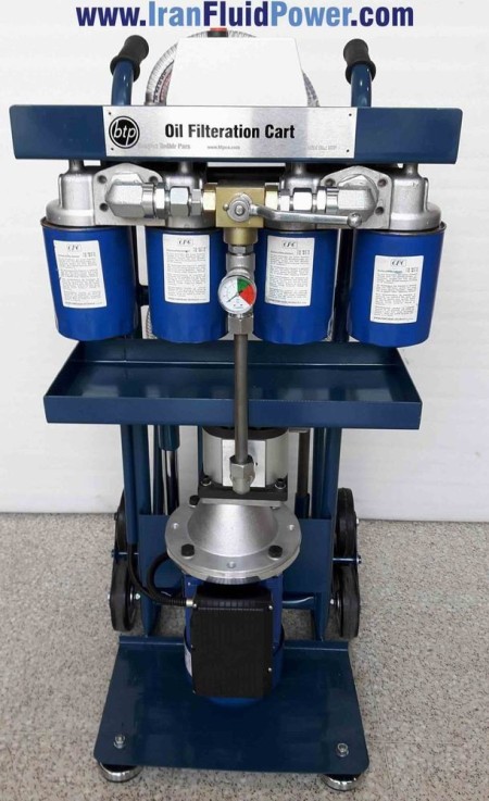 System oil filtration, portable