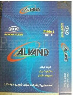 The box and packing the air filter, the car produced