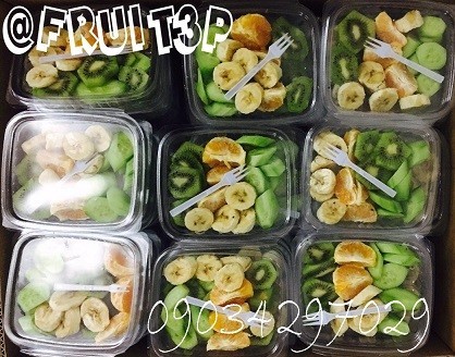 سالاد اسلایس مخلوط میوه ها تک نفری (پارادایس)