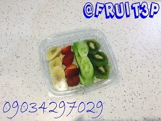 سالاد اسلایس مخلوط میوه ها تک نفری (پارادایس)