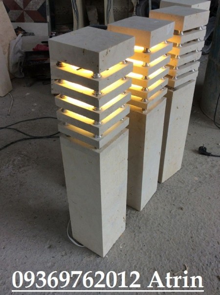 Lamp base stone